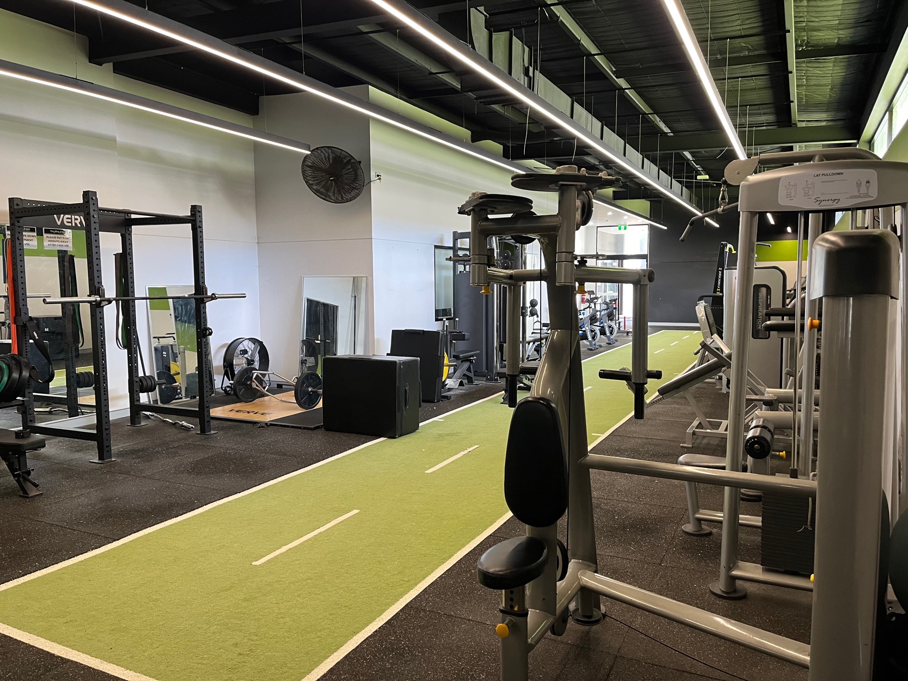 Modern gym equipment at Thornleigh Squash and Fitness